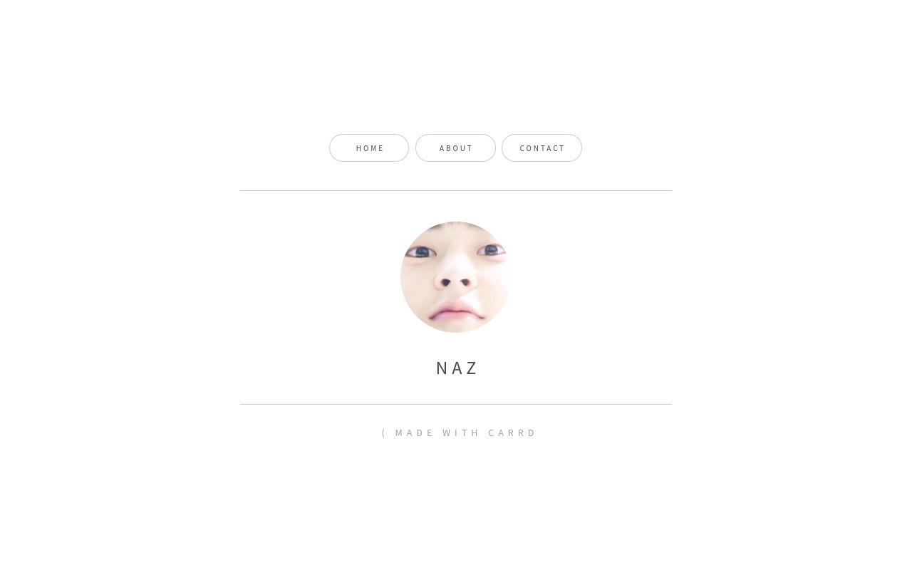 Carrd profile picture for @naz
